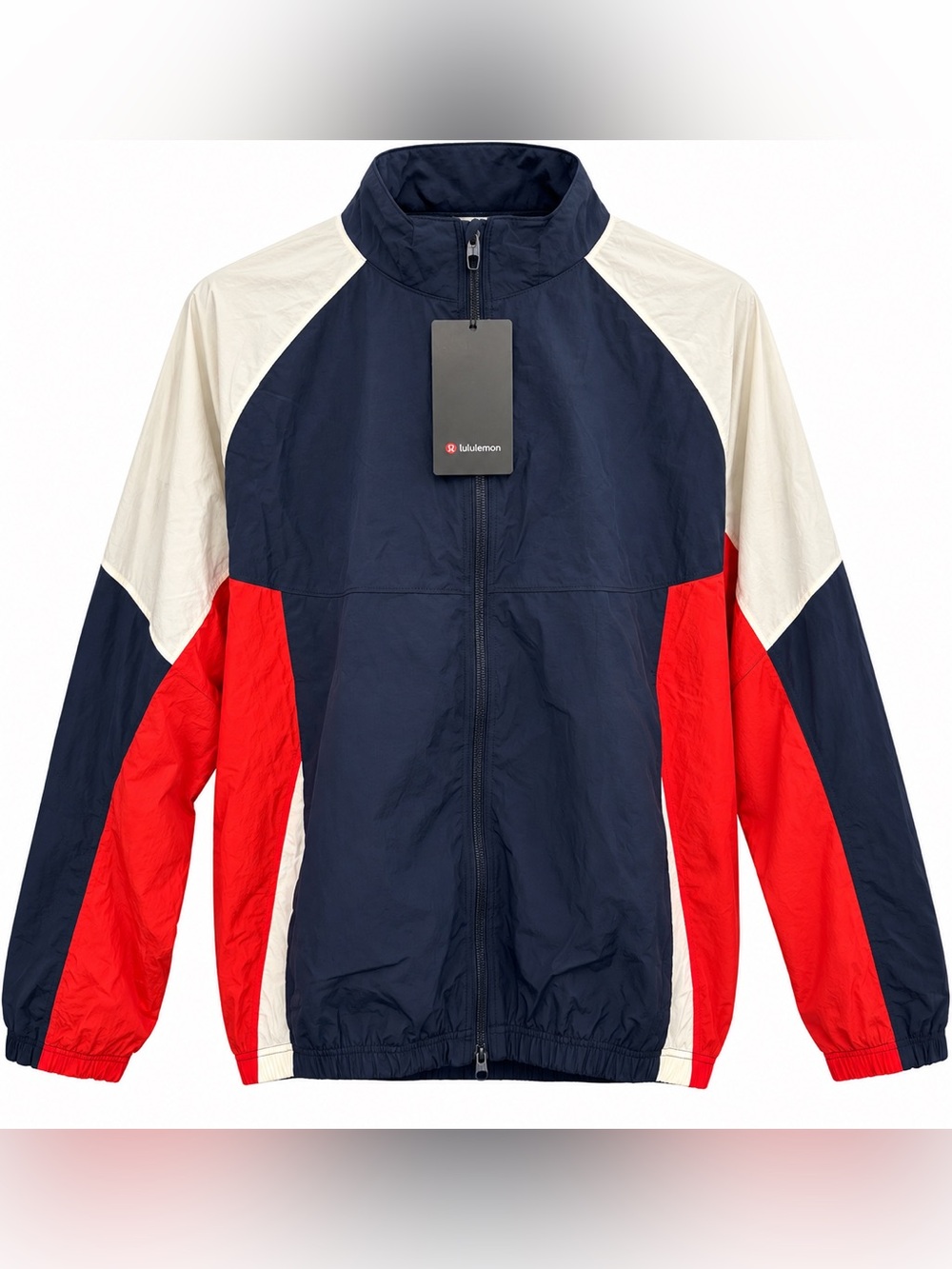 Lululemon Nylon Oversized Track Jacket Men’s XL Colorblock NWT $188